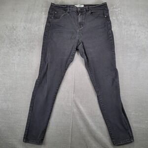 Mudd Womens Jeans Size 15 High‎ Rise Jean Legging Black Stretch FLX Denim